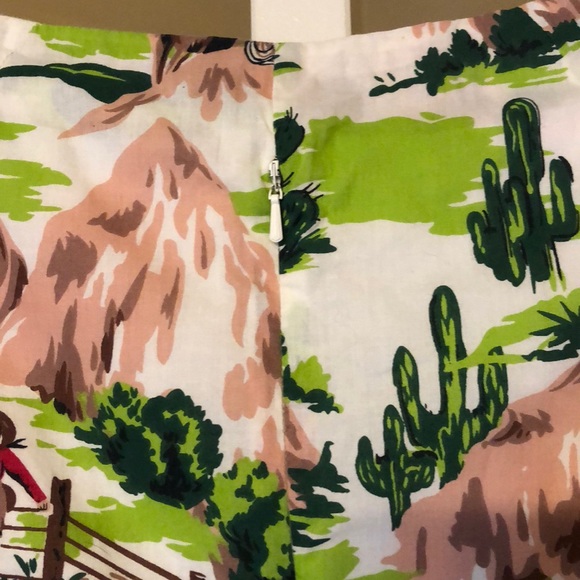 Emily & Fin Cowboy Cactus Dress Small - Picture 5 of 5